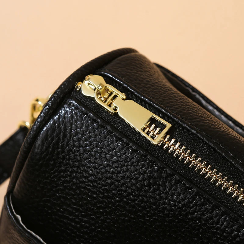 Women’s Soft Genuine Cow Leather Shoulder & Crossbody Bag