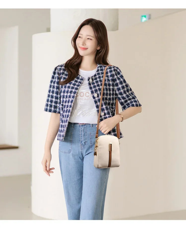 2025 Women’s Genuine Leather Luxury Handbag & Crossbody Bag
