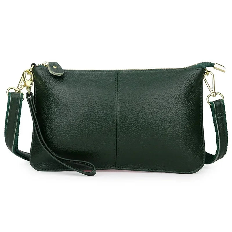 Women’s Genuine Leather Clutch & Small Crossbody Bag