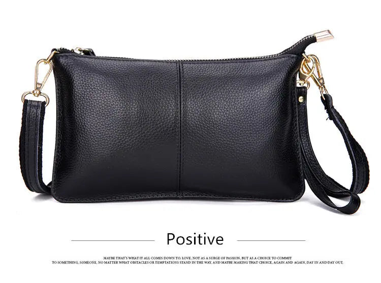 Women’s Genuine Leather Clutch & Small Crossbody Bag