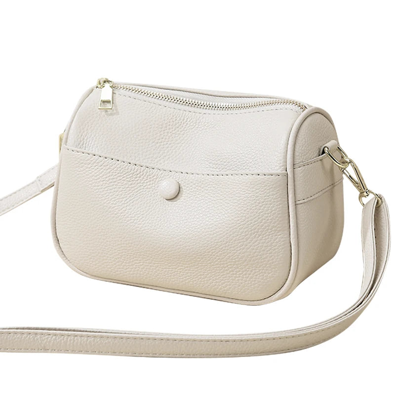 Women’s Soft Genuine Cow Leather Shoulder & Crossbody Bag