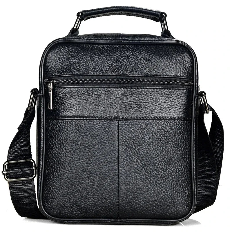 Men’s Genuine Leather Briefcase & Messenger Shoulder Bag