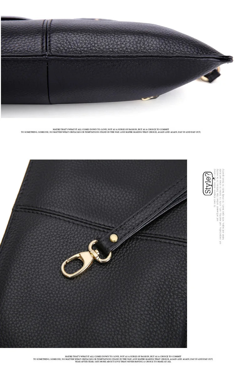Women’s Genuine Leather Clutch & Small Crossbody Bag