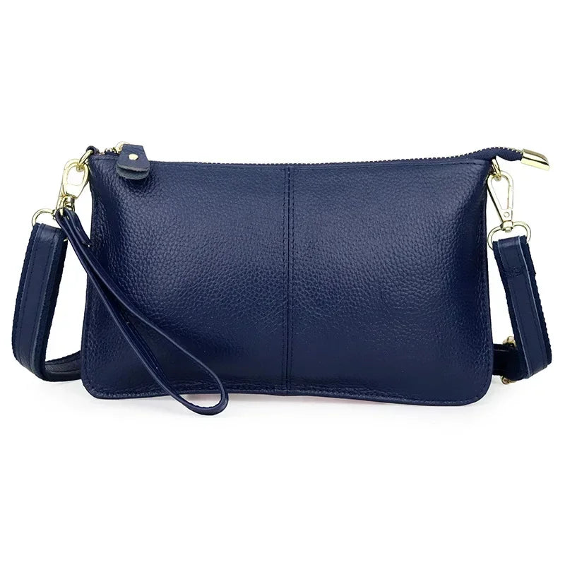 Women’s Genuine Leather Clutch & Small Crossbody Bag