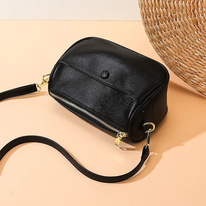 Women’s Soft Genuine Cow Leather Shoulder & Crossbody Bag
