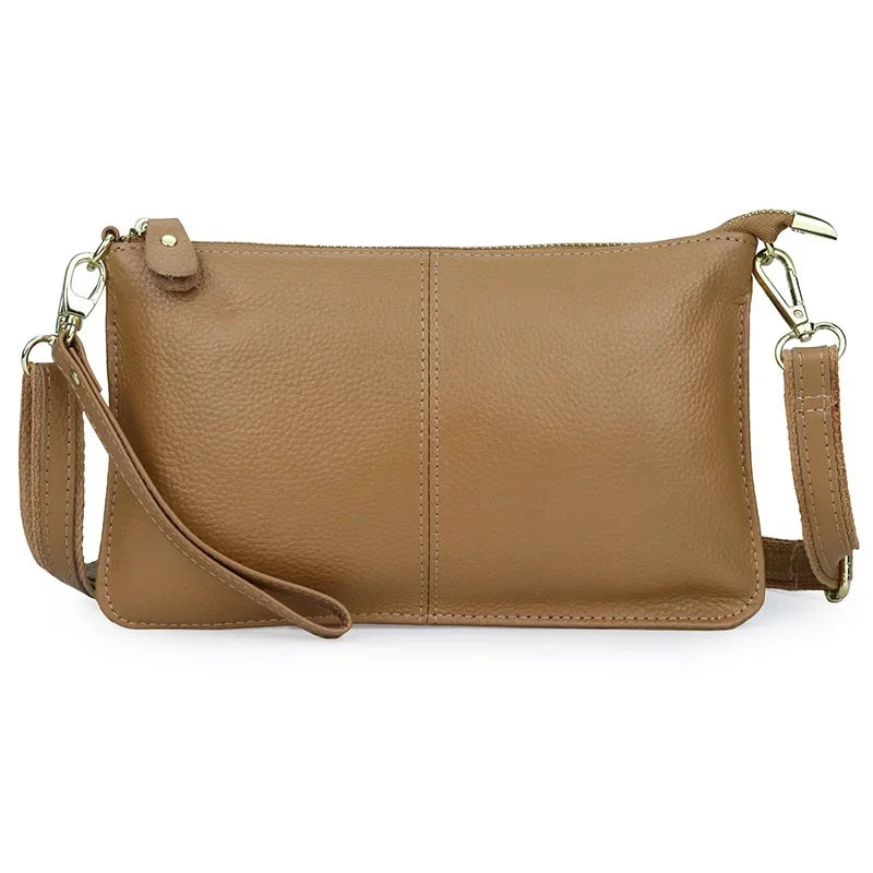 Women’s Genuine Leather Clutch & Small Crossbody Bag