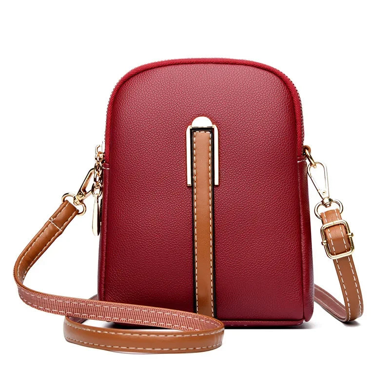 2025 Women’s Genuine Leather Luxury Handbag & Crossbody Bag
