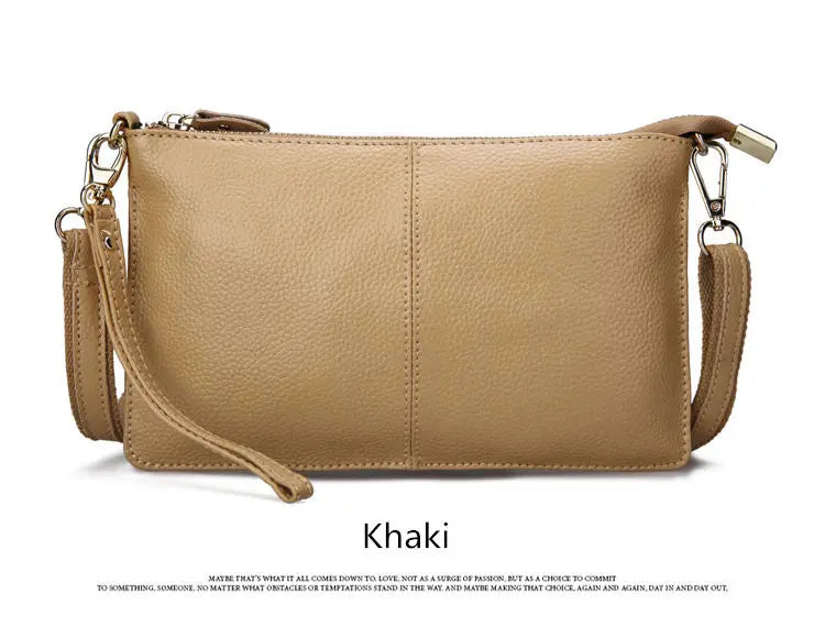 Women’s Genuine Leather Clutch & Small Crossbody Bag
