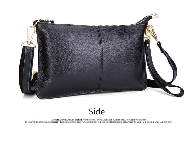 Women’s Genuine Leather Clutch & Small Crossbody Bag