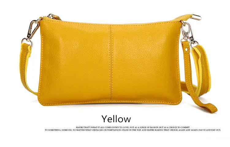 Women’s Genuine Leather Clutch & Small Crossbody Bag