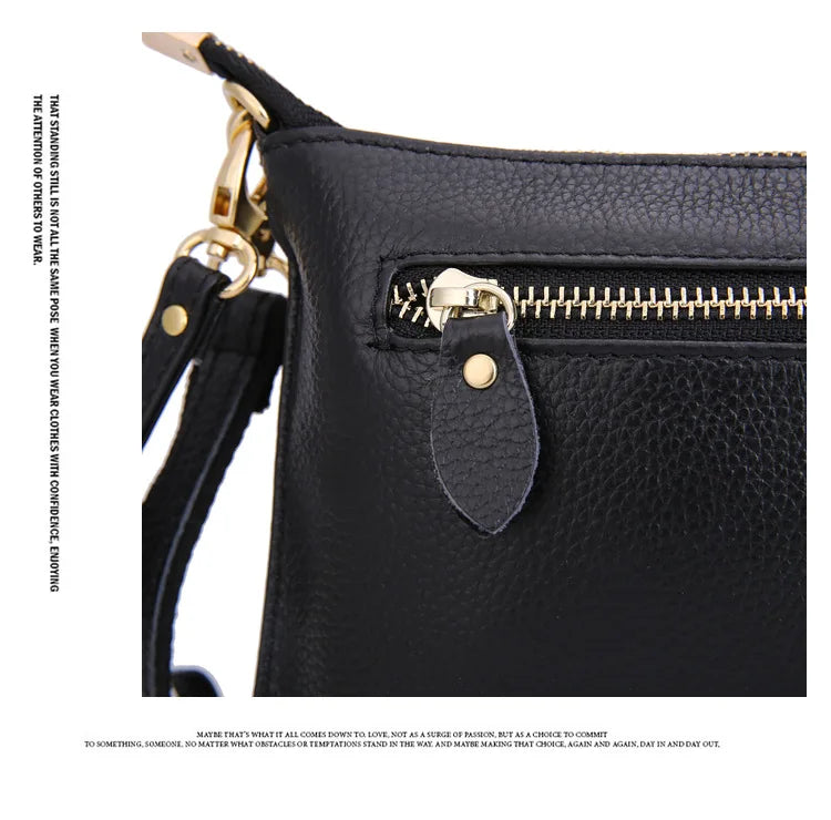 Women’s Genuine Leather Clutch & Small Crossbody Bag