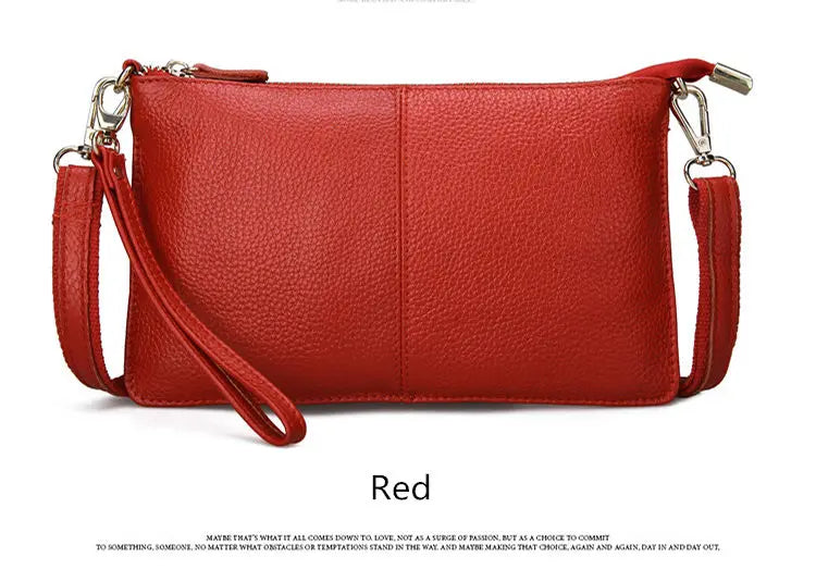 Women’s Genuine Leather Clutch & Small Crossbody Bag