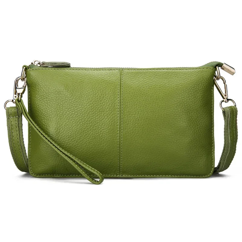 Women’s Genuine Leather Clutch & Small Crossbody Bag