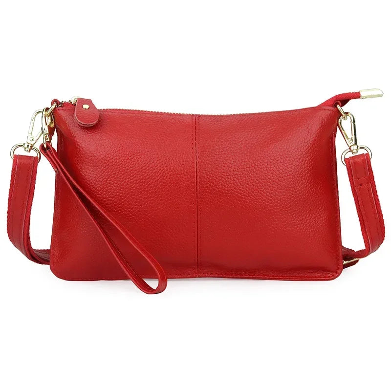 Women’s Genuine Leather Clutch & Small Crossbody Bag