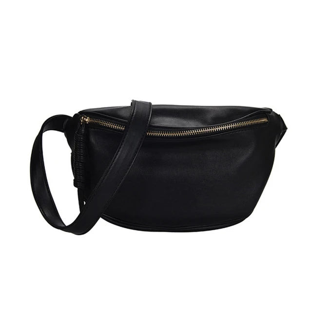 Women’s Leather Chest Pack & Fashion Waist Crossbody Bag