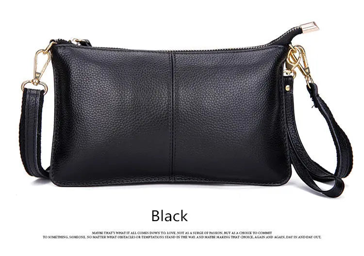 Women’s Genuine Leather Clutch & Small Crossbody Bag