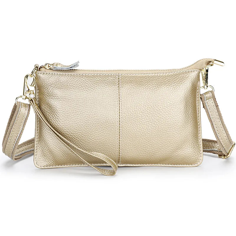 Women’s Genuine Leather Clutch & Small Crossbody Bag
