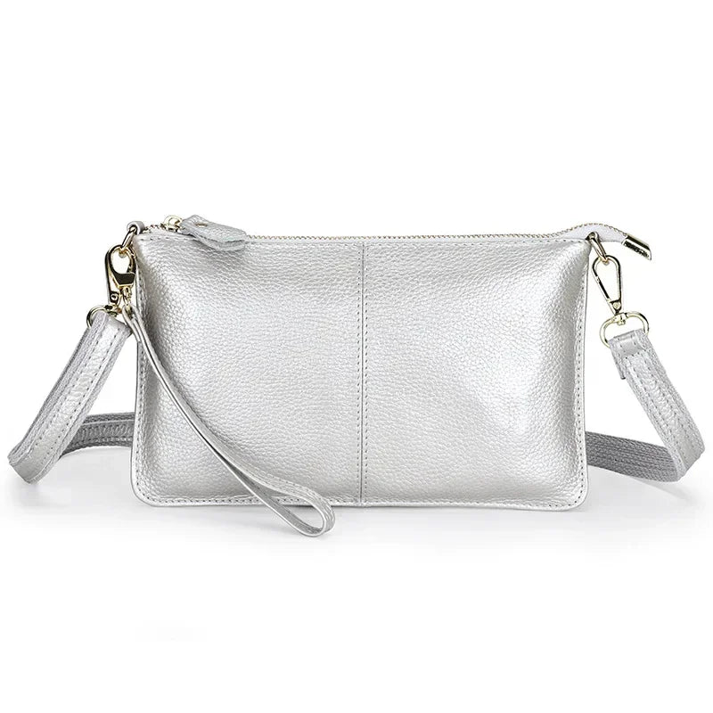 Women’s Genuine Leather Clutch & Small Crossbody Bag